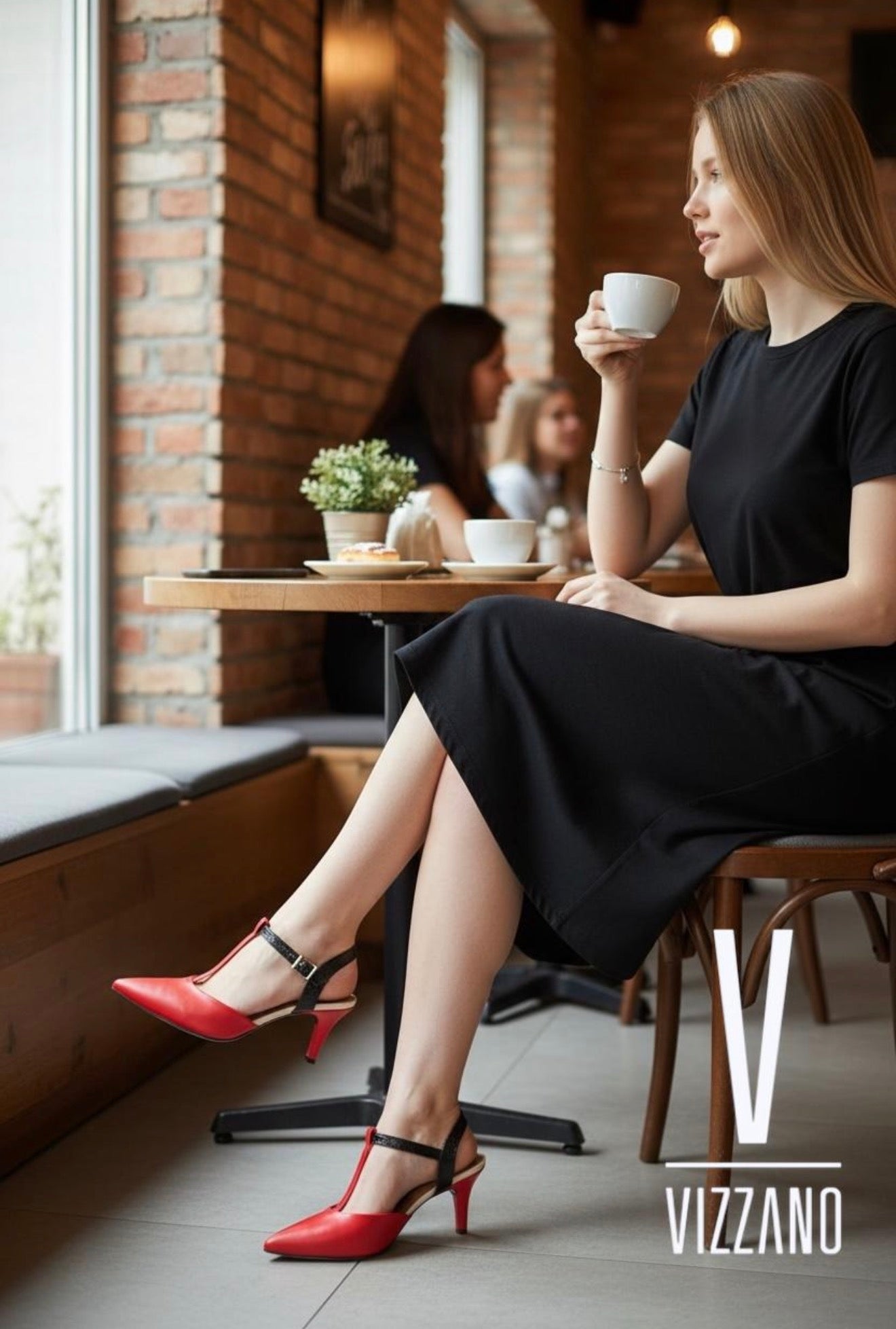 Vizzano Red/Black Shoes NEW DROP