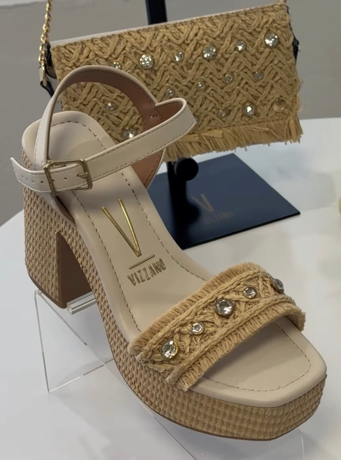 Vizzano Natural/Cream Heels NEW DROP