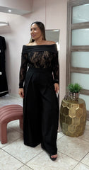 Black palazzo pant