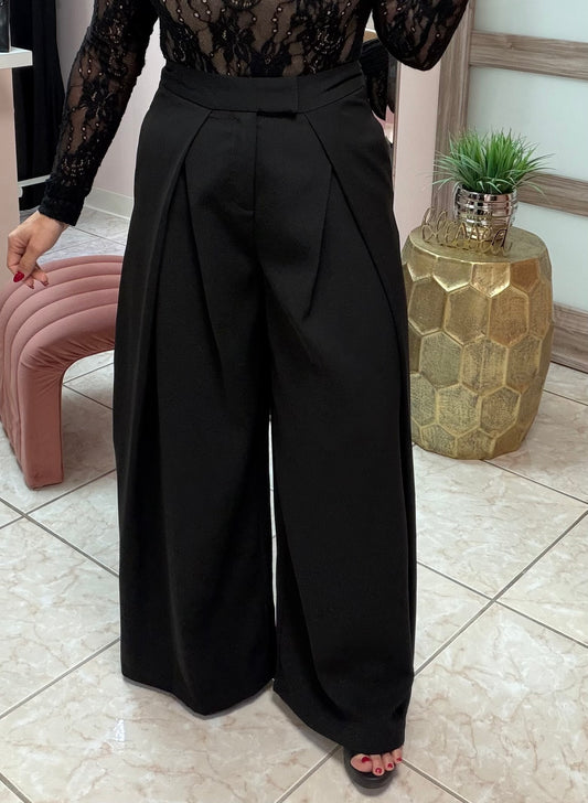 Black palazzo pant