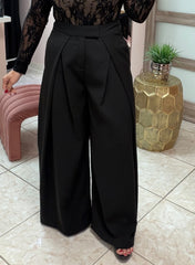 Black palazzo pant