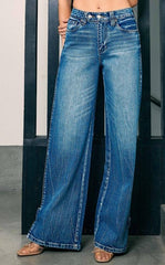 Vibrant High Waist Jeans