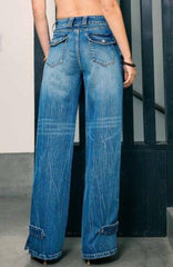 Vibrant High Waist Jeans