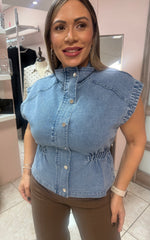 Light Denim Top