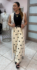 Zahira Ivory Chrochet Tunic