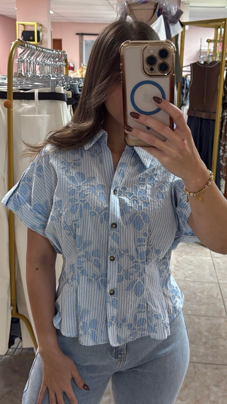 Alejandra Embroidery Top