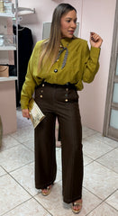 Green Luxury Long Top
