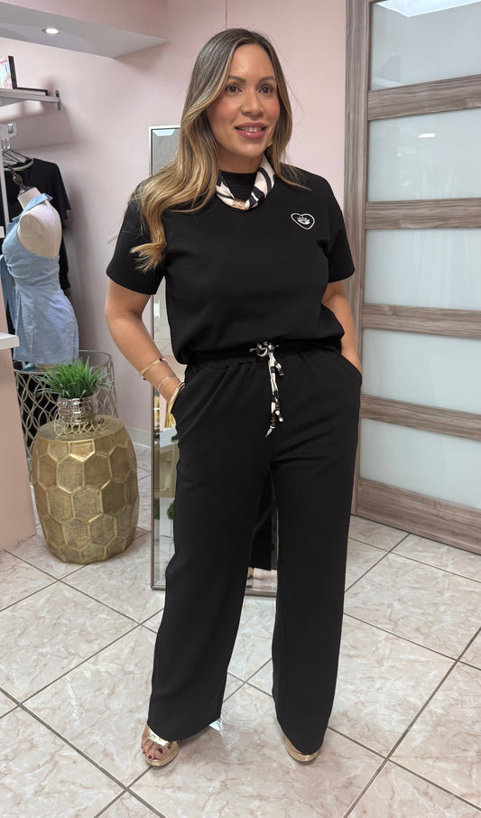 Alana Black Travel Set