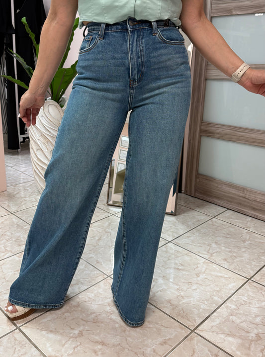 Emerald Wide Leg Jeans