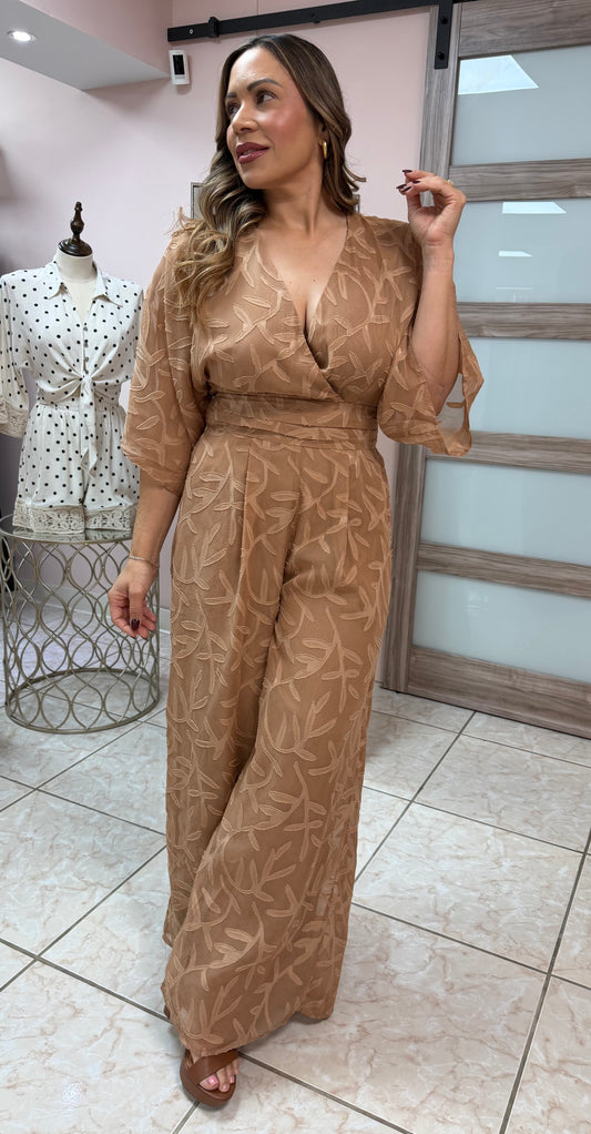 Ivanna Taupe Jumpsuit