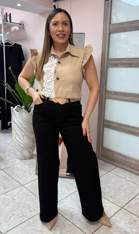 Black High Waist Jeans