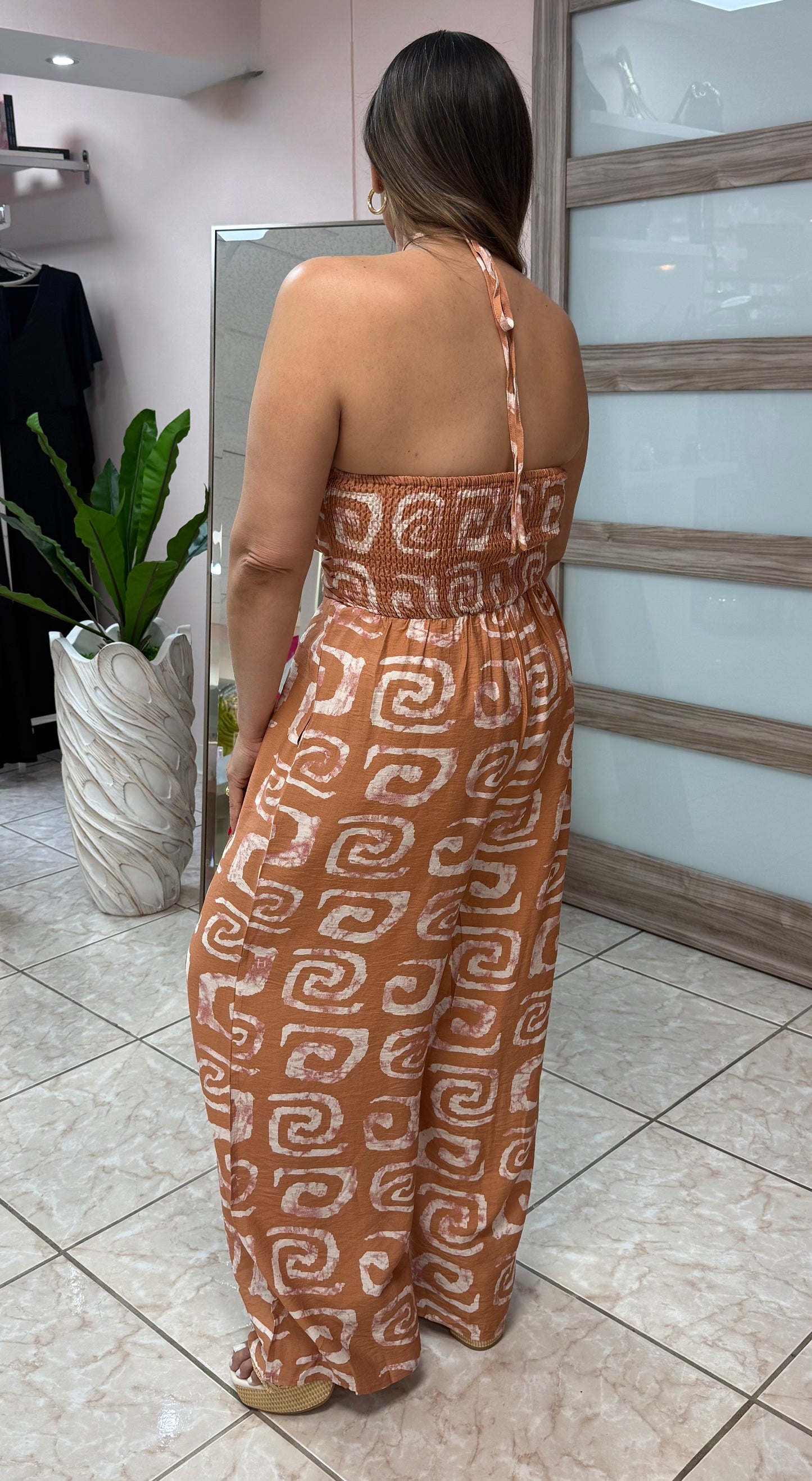 Bali Blush Printed Jumpsuit NEW DROP