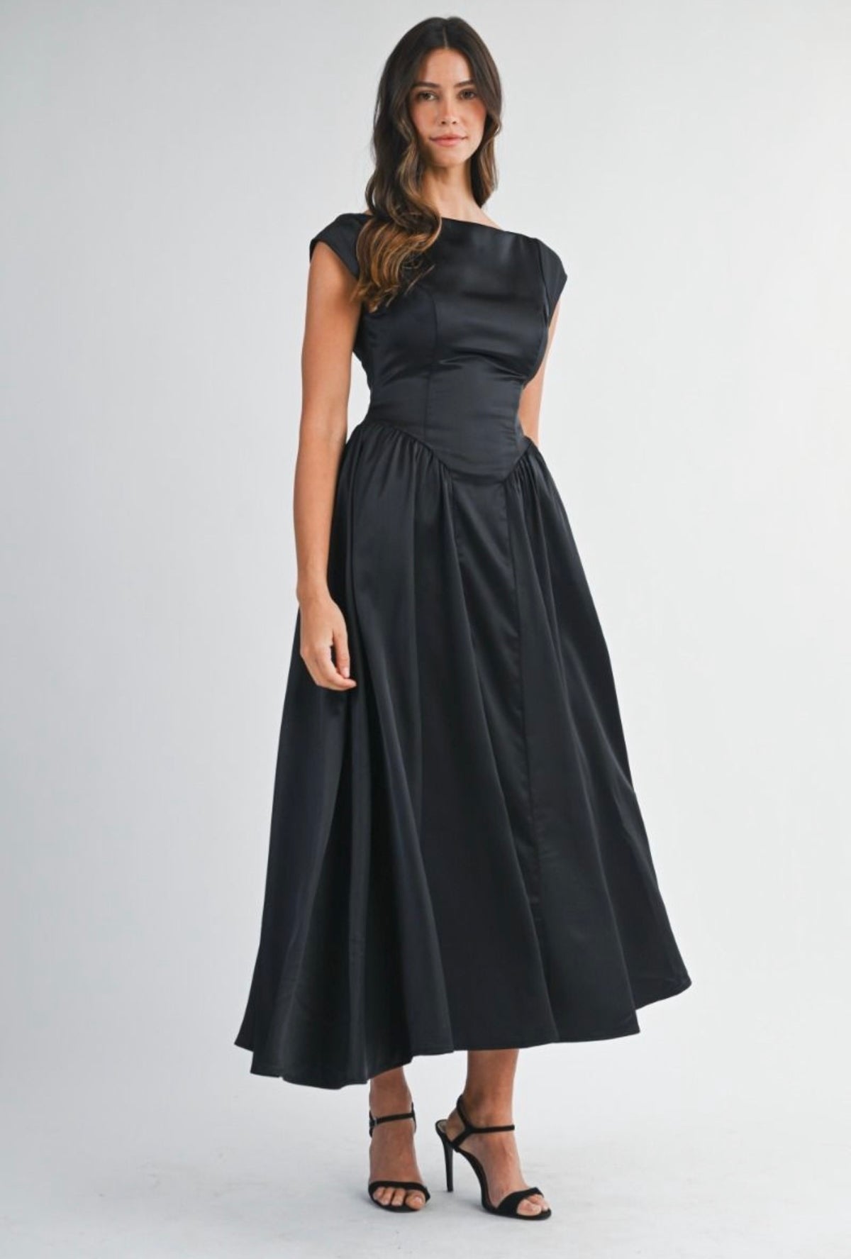 Juli Black Maxi Dress
