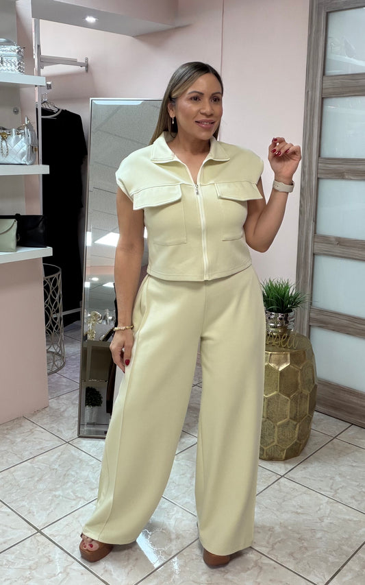 Sophie Top & Pant Travel Set