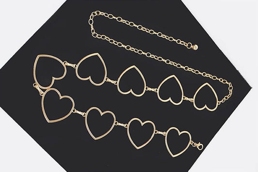 Heart Chain Belt
