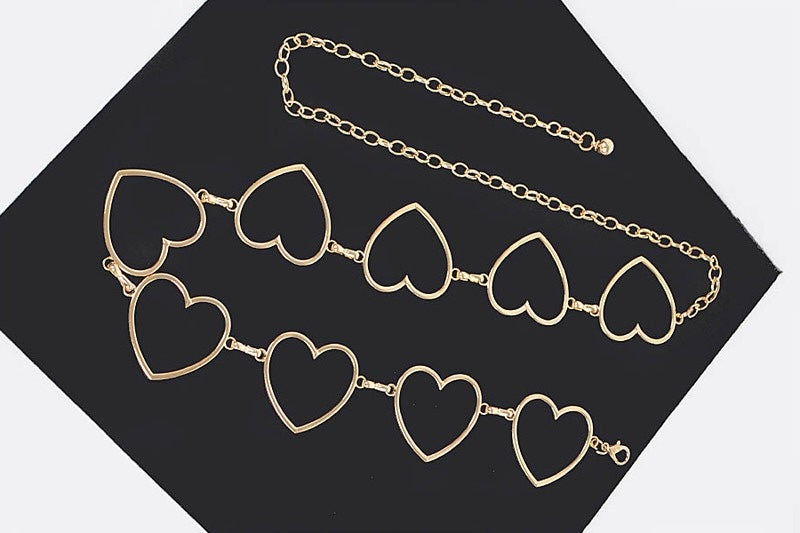 Heart Chain Belt