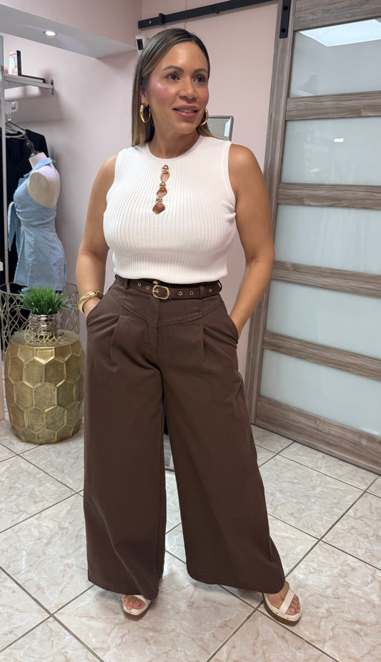 White Sweater Top