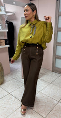 Chloe Brown Pant