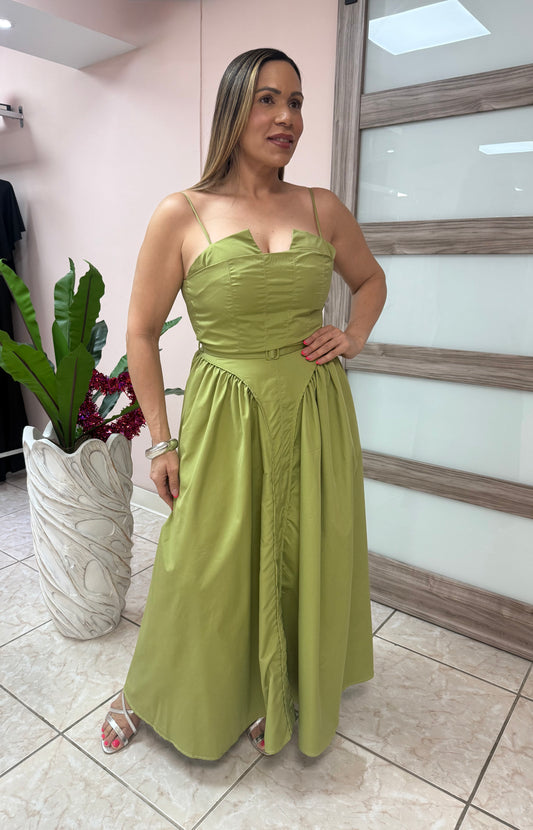 Greenery Maxi Dress