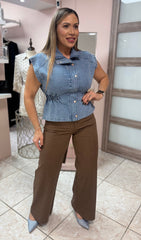 Light Denim Top