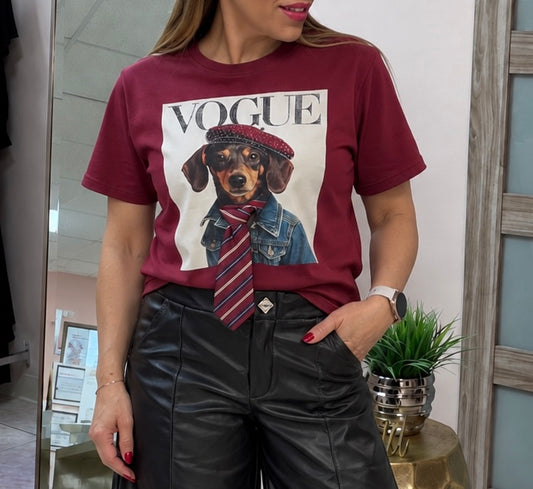 Wine Dog Tshirt