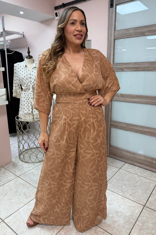 Ivanna Taupe Jumpsuit