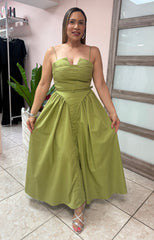 Greenery Maxi Dress