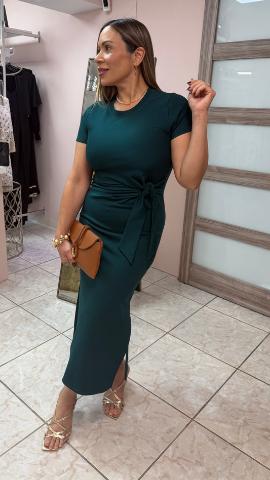 Alana Teal Dress