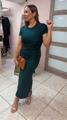 Alana Teal Dress