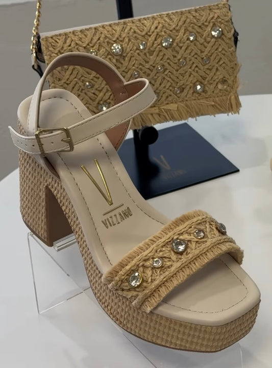 Vizzano Natural/Cream Heels NEW DROP