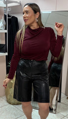 Wine Details Silver Long Top