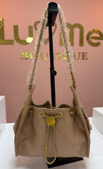 Camila Leather Shoulder Bag
