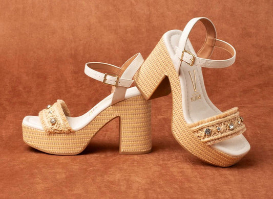 Vizzano Natural/Cream Heels NEW DROP