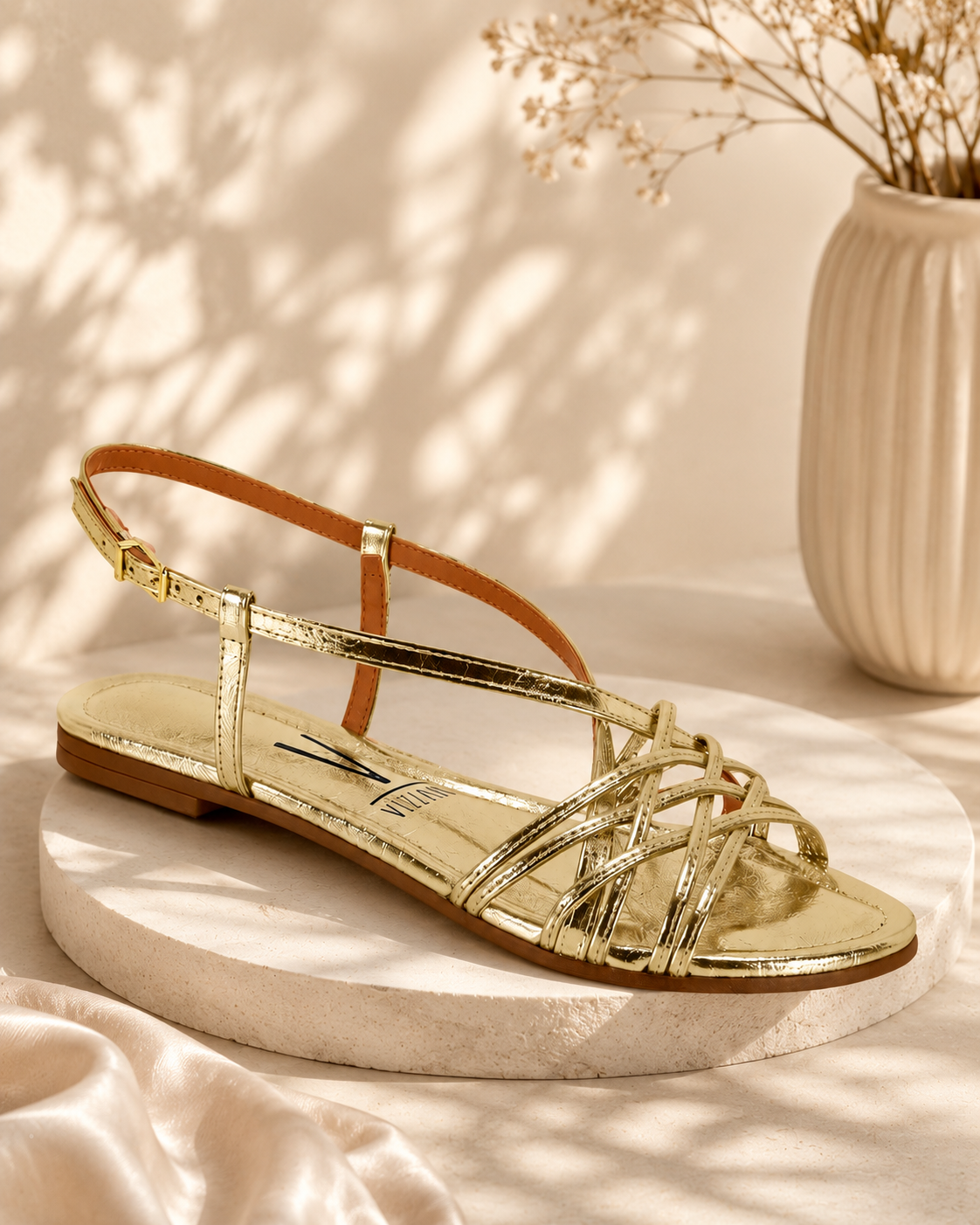 Vizzano Gold Sandals