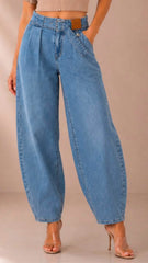 Leonie Barrel Jeans with Belt