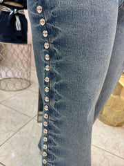 Medium Dark Denim Pant