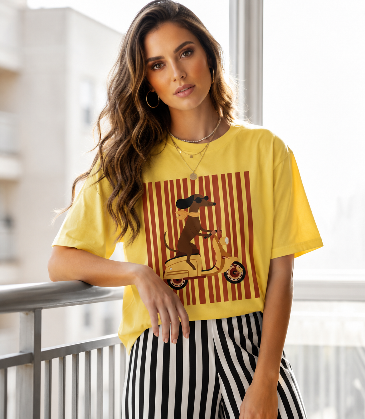 Luna Yellow T-shirt