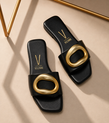 Sophie Black Vizzano Sandals