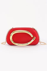 Leather Evening Clutch