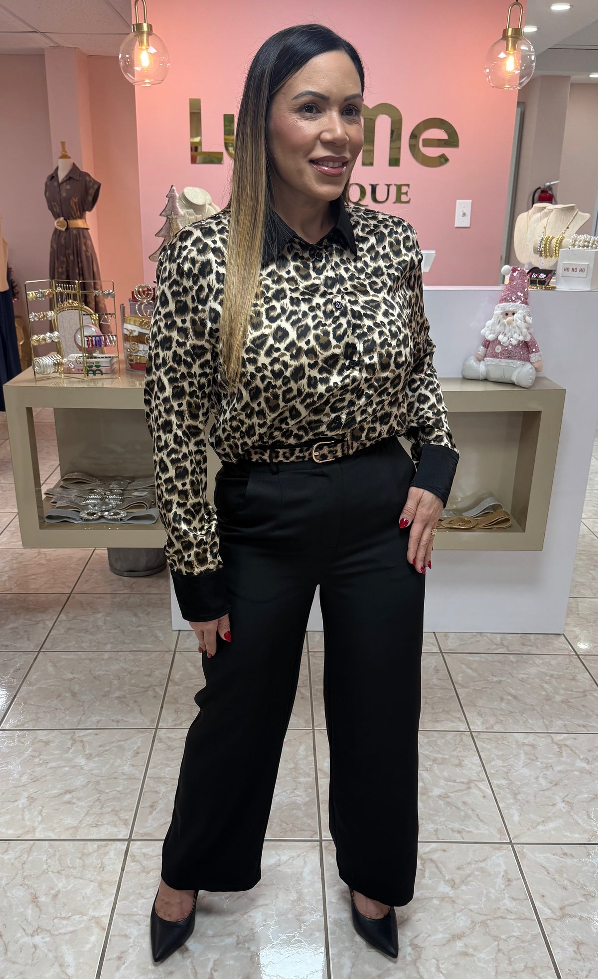 Animal Print Top