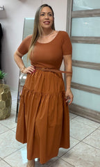 Amila Cooper Midi Dress