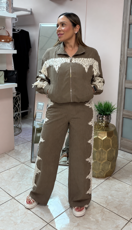 Sophie Jacket & Pant Travel Set
