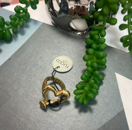 Tucco Gold Heart Ring