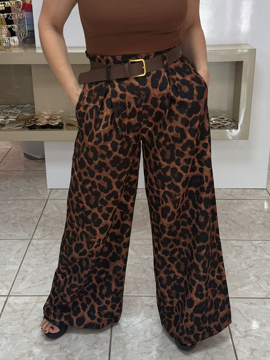 Animal Print Pants
