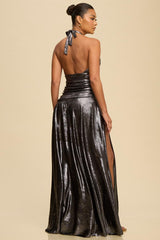 Melanie Metallic Maxi Dress