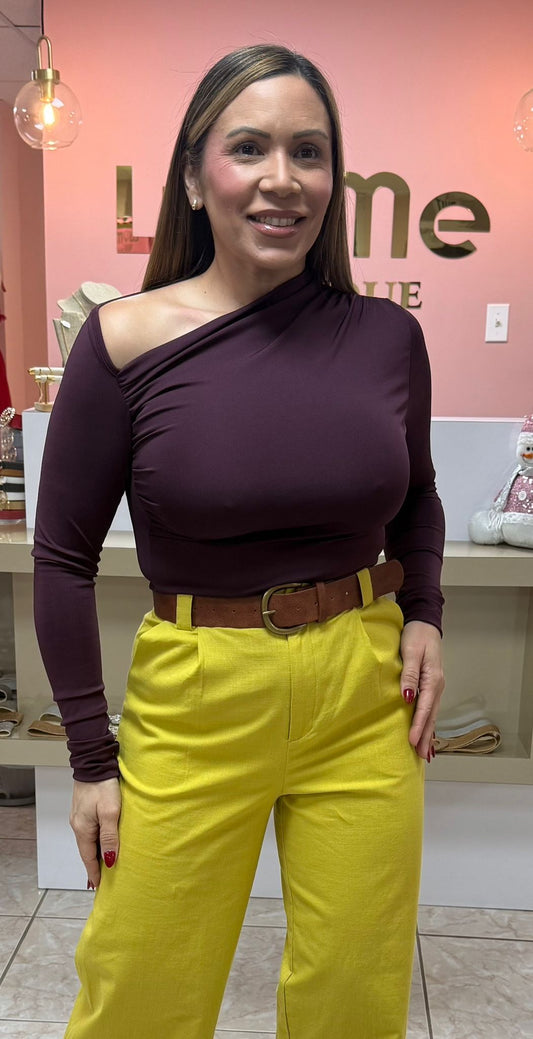 Allure One Shoulder Top