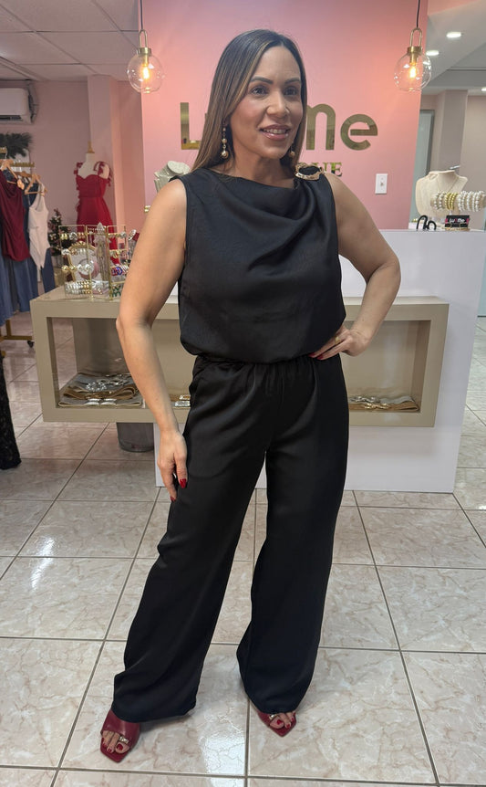 Black Two-Piece Set