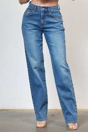 Vibrant High Waist Jeans
