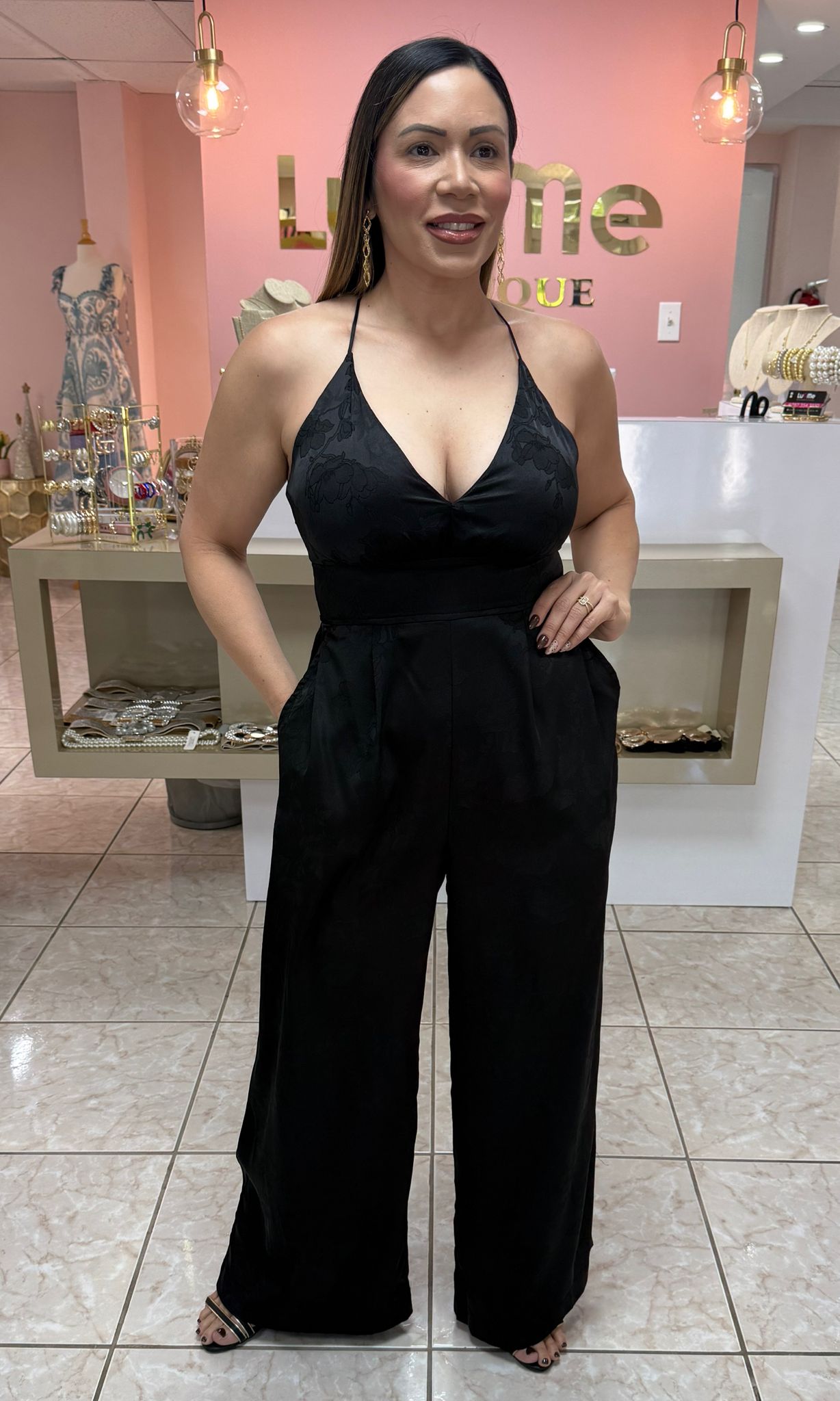 Black Glam Jumpsuit